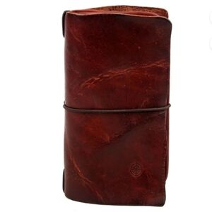 Old Trend Nomad Coffee Brown Leather Organizer Wallet New